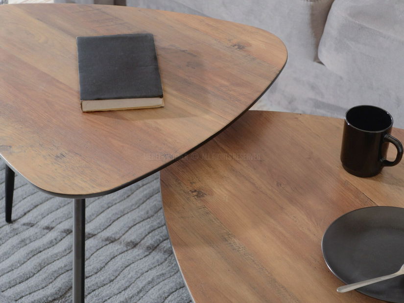 Stolić za kavu Rossi Zest Xl (orah + crna)