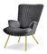 Relax fotel Lanzaris (grafit + arany)