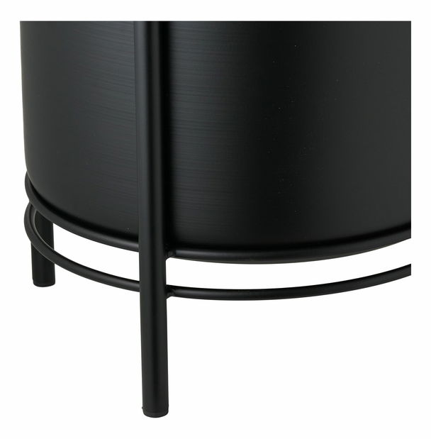 Set 2 ks kvetináčov Florezia 5 (čierna)