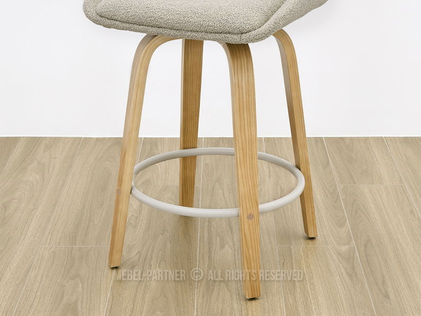 Scaun bar CH61 (bej + gri)