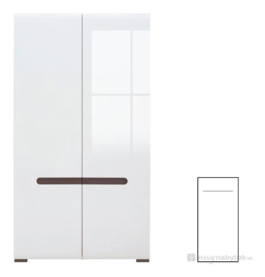 Dulap de haine Avril SZF2D/19/11