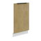Ajtó beépített mosogatógéphez Carminia ZM 713x446 (cremona tölgy + fehér)