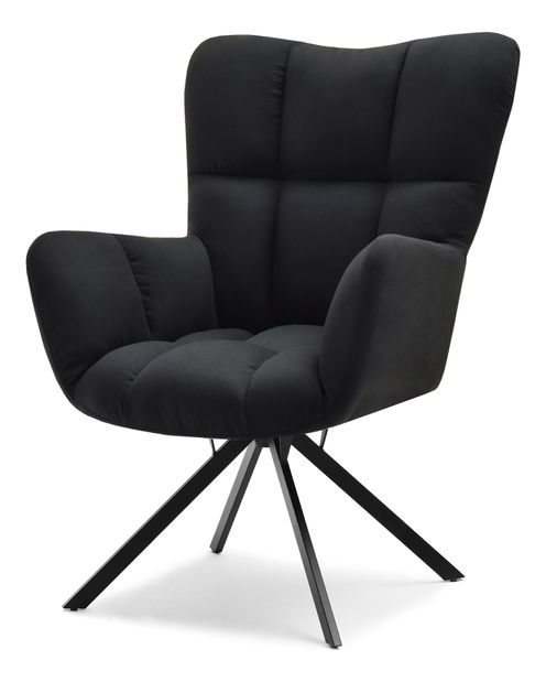 Fotoliu Kikino X (negru)