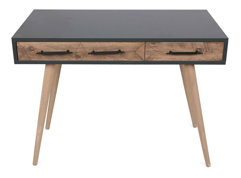 Măsuță consolă Miri (Antracit + Stejar)