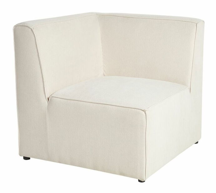 Canapea trei locuri cu taburete Lemia (bej)