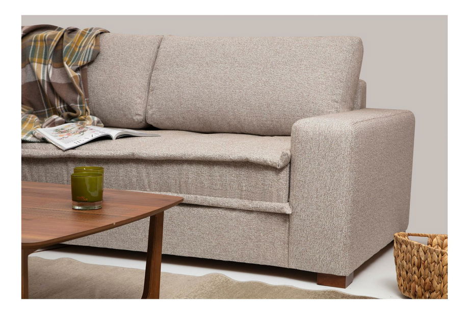 Kutna garnitura Lenusena (L) (pješčano bež)