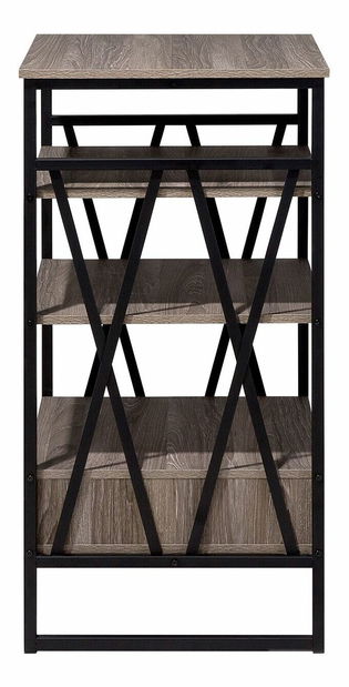 Regál Kuna (tmavosivá)