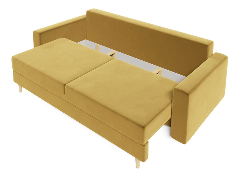 Pohovka dvojsedačka Serene (žltá)