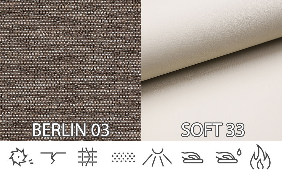 Rohová sedačka Primo (svetlohnedá + béžová) (P)