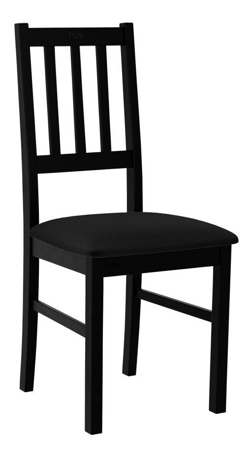 Jedálenská stolička Dalam IV (čierna) 