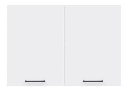 Felső konyhaszekrény Julian G2D/80/57 (Fényes fehér)