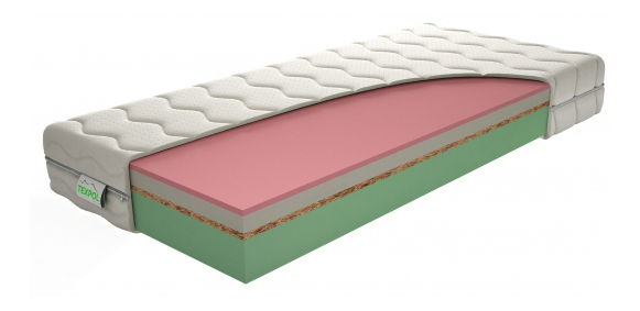 Habszivacs matrac Henriette 200x200 cm (T3)