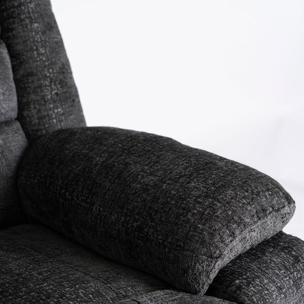 Polohovacie kreslo Apoya (čierna) 