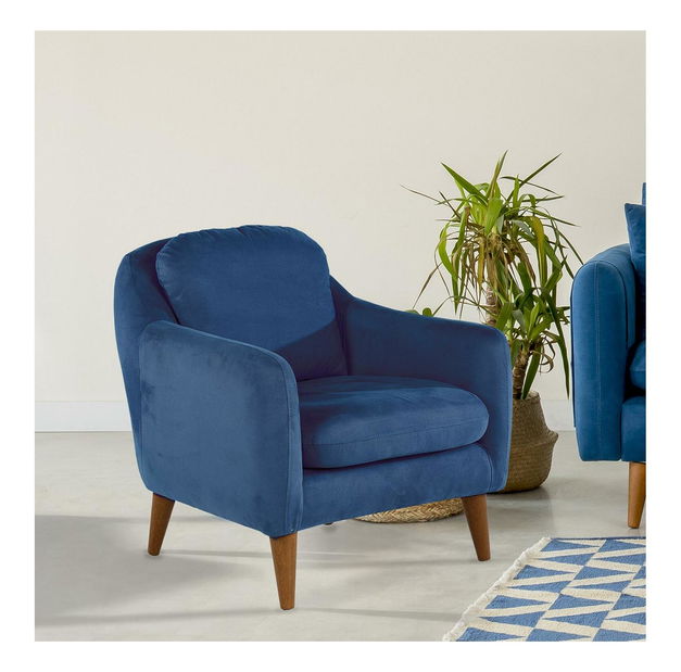 Fotoliu Solorazzo (albastru închis)