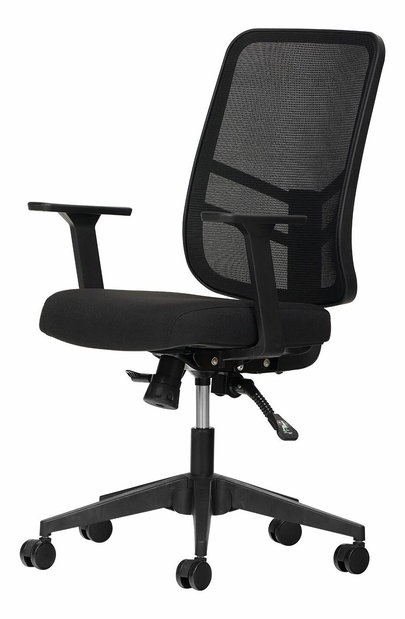 Kancelárska stolička Letto (čierna)