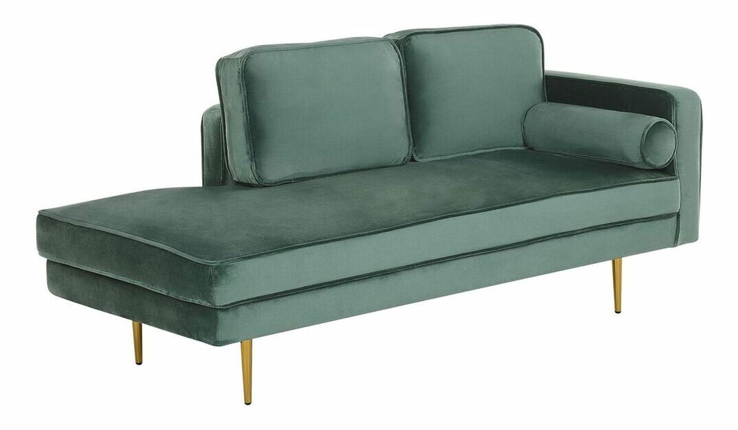 Fotoliu șezlong relaxare MARBURG (poliester) (verde) (D)