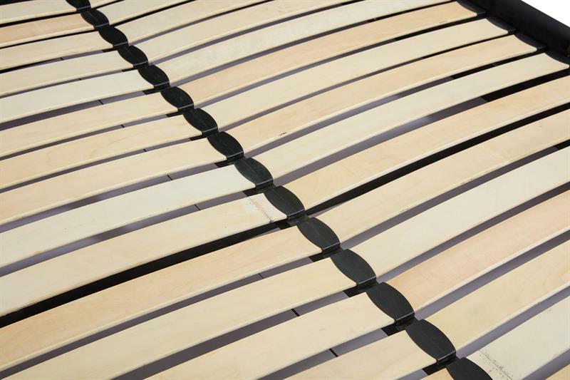 Manželská posteľ 160 cm Palazziosso (s úložným priestorom) (bez matraca) (čierna + zlatá)