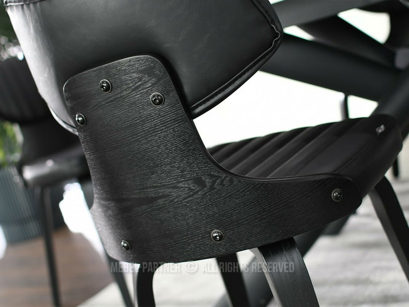 Stolička Iris (čierna)