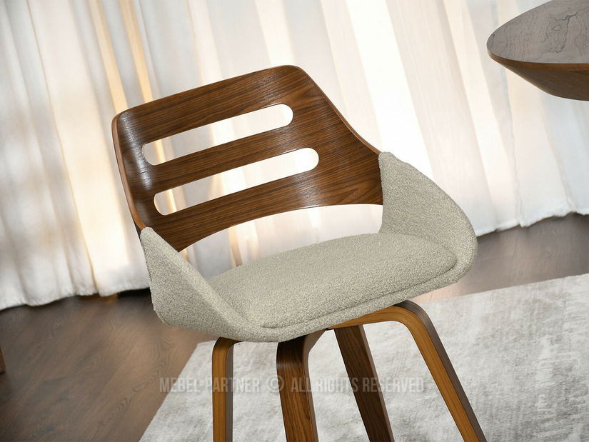 Jedálenská stolička Transmitan (béžová)