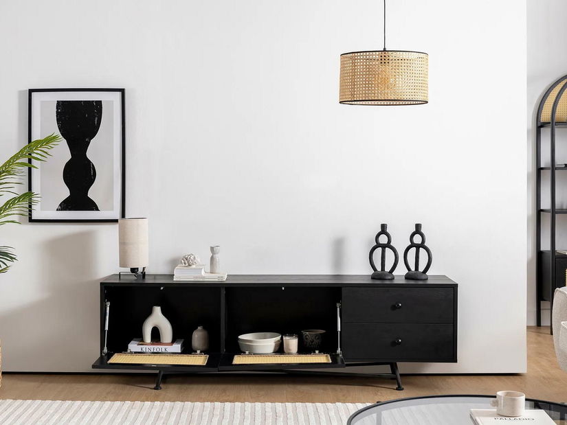 Set za dnevni boravak Vovula 10 (crna)