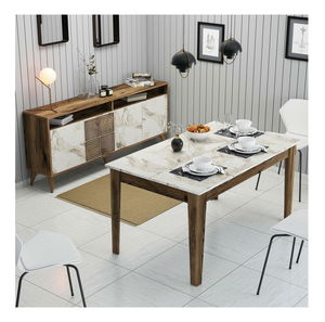 Set za dnevni boravak Milhouse (bijela + orah)