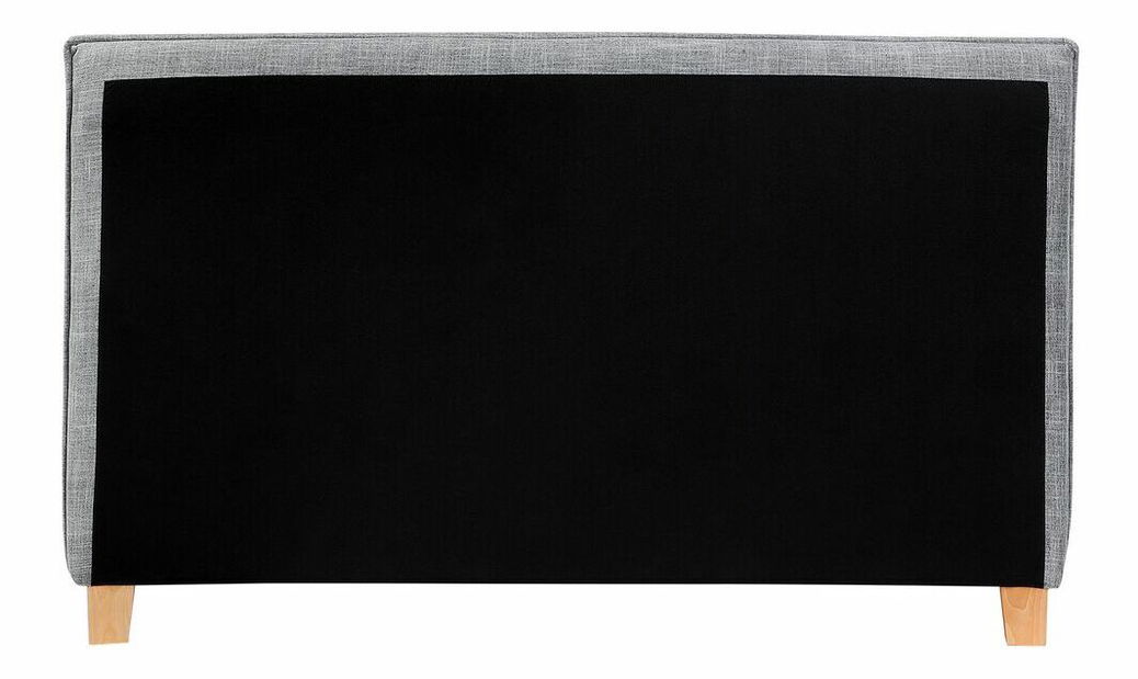 Manželská posteľ 160 cm SANCHEZ (s roštom) (sivá)