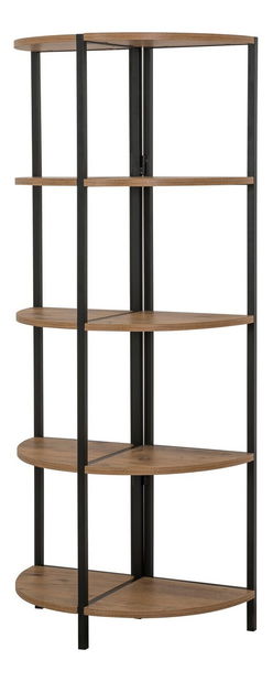 Regál Punale 3 (atlantická borovica + čierna)