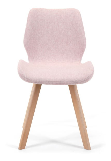 Scaun de sufragerie Sivan (roz) (4buc)