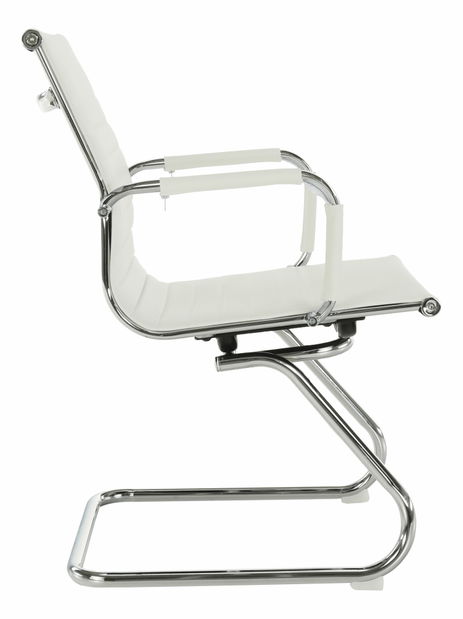 Scaun de birou Azurio 2 (alb)