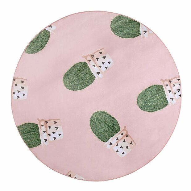 Covor ⌀ 120 cm Eldin (roz)