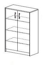 Cipelar (ormarić za cipele) Eltas 4 (bijela)