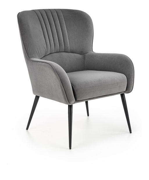 Fotel Varon (szürke + fekete)