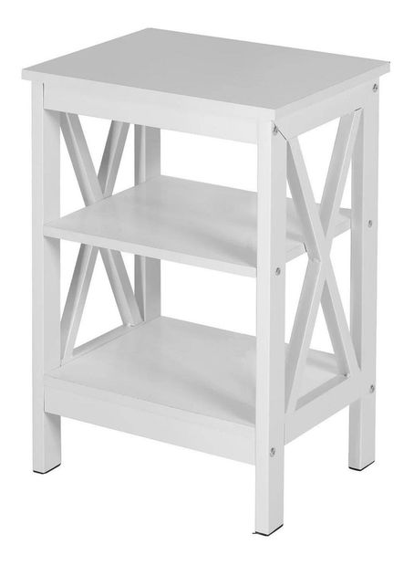 Príručný stolík Sovaki (biela) 