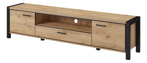 Tv stolík/skrinka Armin Typ 40 (dub taurus + matná čierna)