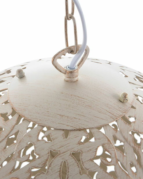 Závesná lampa Murcia (krémová)