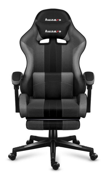 Herné kreslo Fusion 4.7 (čierna + sivá)