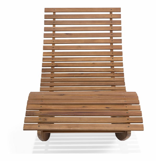 Șezlong pentru grădină Brest (gri închis)