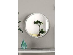 Oglindă decorativă Kelalo (alb) 