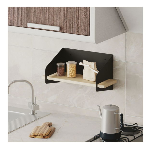 Polička Asir Medy (čierna)