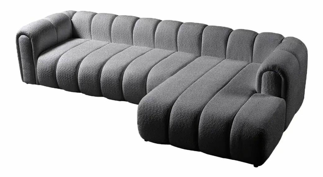 Rohová sedačka Nline (sivá) (P)