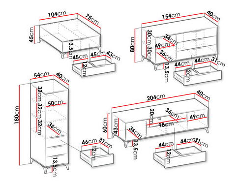 Mobilier living Semprum I (nisipiu bej)