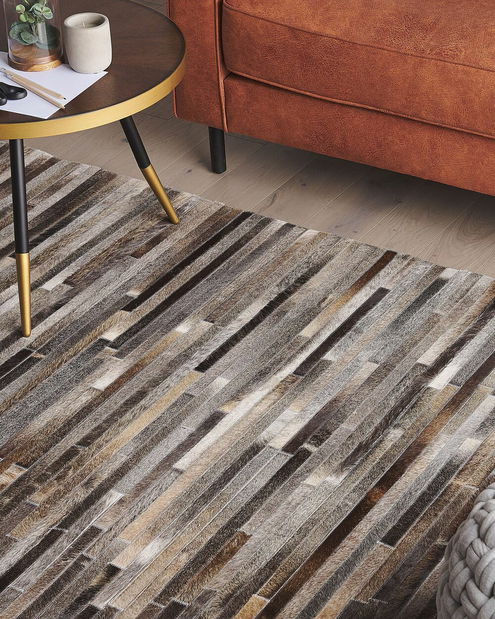 Tepih 140x200 cm TULCA (patchwork smeđa)