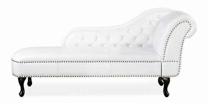 Fotoliu șezlong relaxare Nili (alb) (D) *vânzare stoc