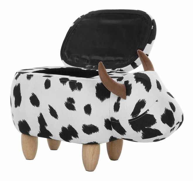 Taburet Calf (negru)