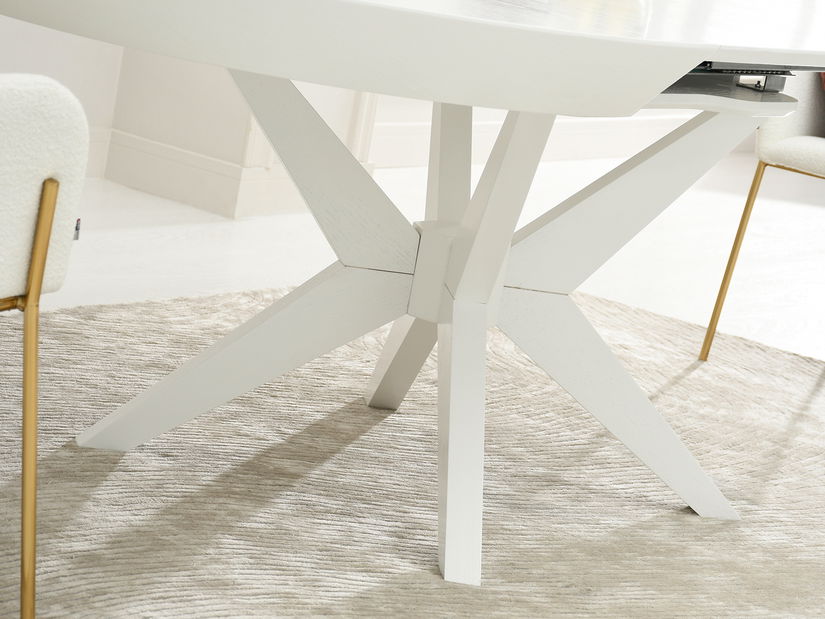 Jedálenský stôl Viajaban (biela)