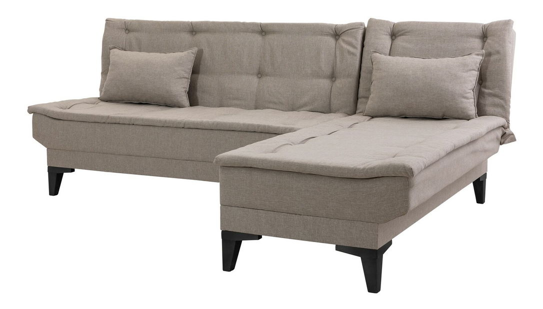 Rohová sedačka Santic (Krémová)