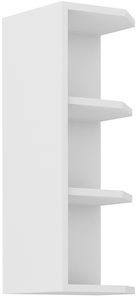 Horný kuchynský regál Lucid 30 G 72 ZAK (biela + biela)