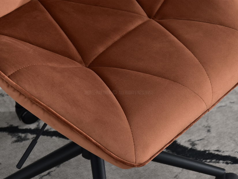 Fotoliu Velma M (cupru + negru)