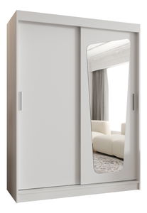 Dulap de haine 150 cm Mokka (alb)