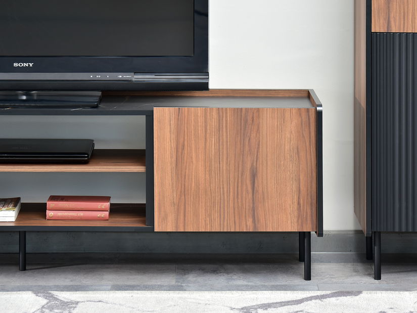 TV stolík/skrinka Protegidas P17 (čierna)